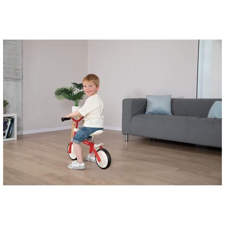 Smoby - Draisienne Rookie - Vélo Enfant Léger en Métal - Selle Egon