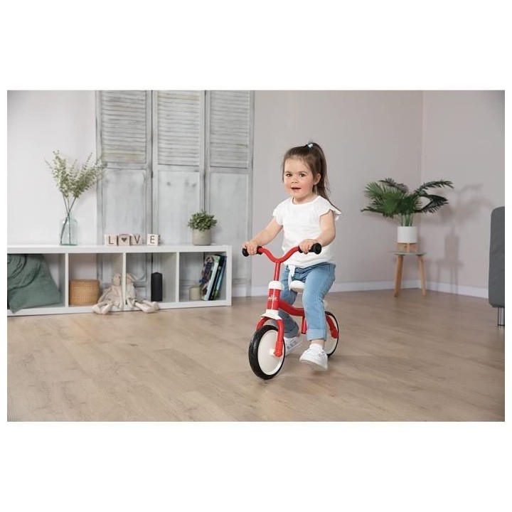 Smoby - Draisienne Rookie - Vélo Enfant Léger en Métal - Selle Egon