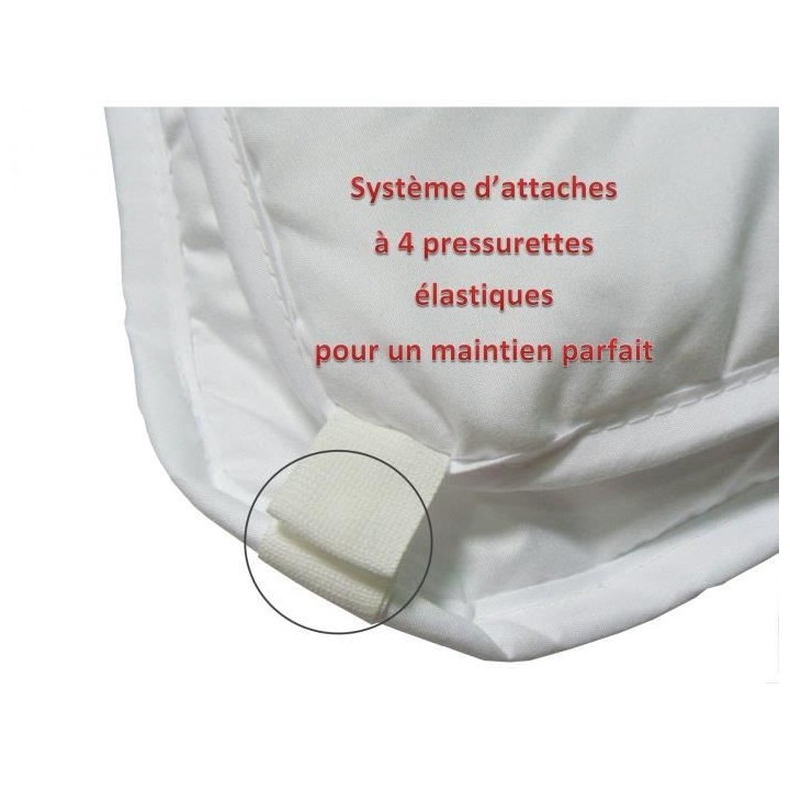 ABEIL Couette 4 Saisons ANTI-ACARIENS 200x200cm