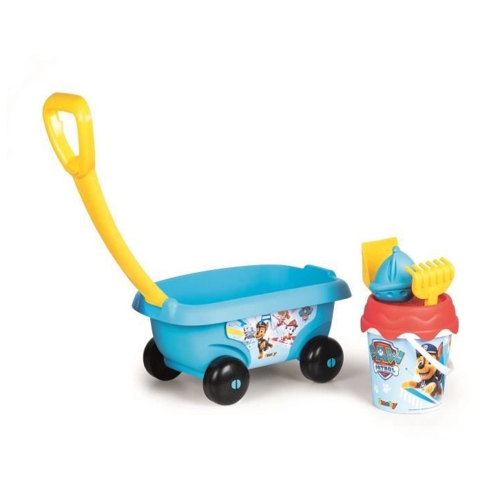 Paw Patrol Chariot De Plage Garni - SMOBY