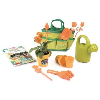 Smoby - Silence ça Pousse - Sac de Jardinage en Tissu - Accessoires d