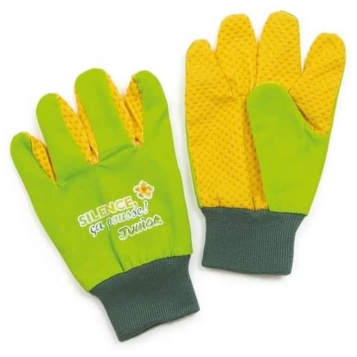 Smoby - Silence ça Pousse - Gants de Jardinage pour Enfant - Tissu -