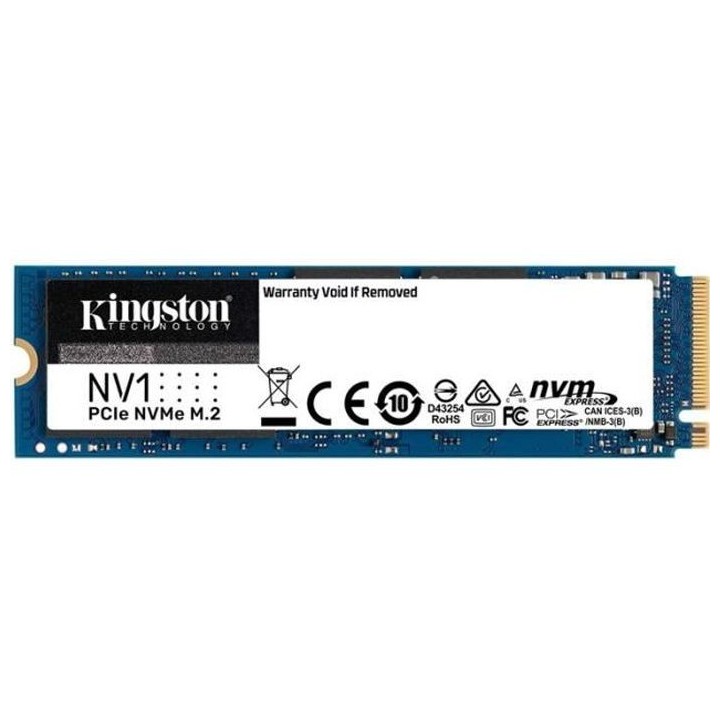 KINGSTON - SSD Interne - NV1 - 250Go - M.2 NVMe (SNVS/250G)