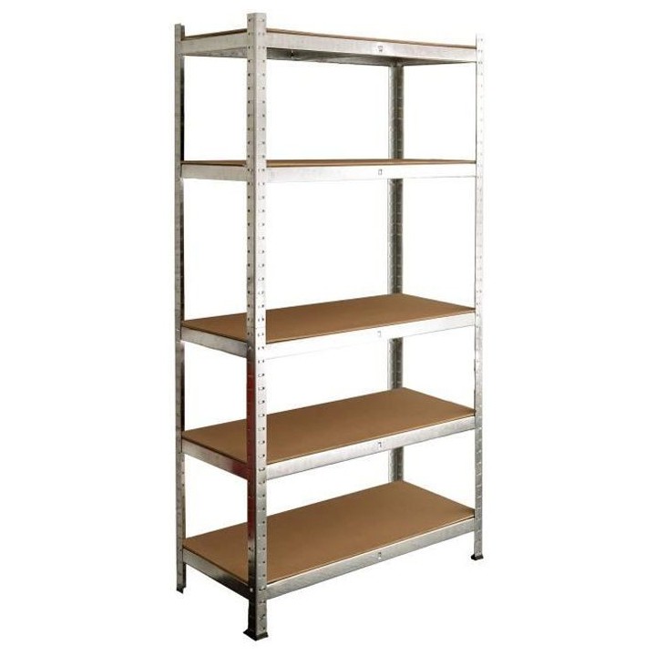 SODIAC Etagere de rangement charge lourde 5 tablettes - 150 Kg par pla