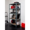 SODIAC Etagere-Rayonnage charge lourde 5 tablettes -175 Kg par plateau - 180 x 90 x 45 cm