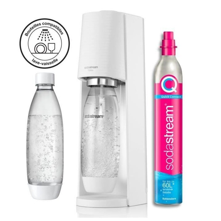 SODASTREAM - Machine TERRA Blanche Promo