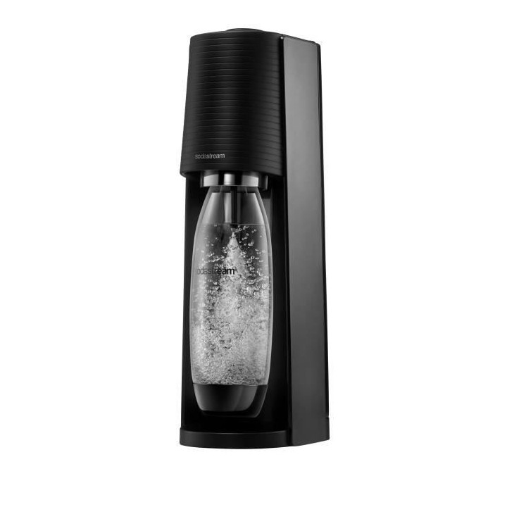 SODASTREAM TERRANLV - Machine TERRA Noire Pack 2 bouteilles LV + 1 cyl
