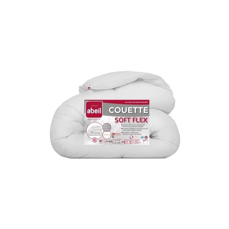 ABEIL Couette Aerelle Soft Flex - 220 x 240 - Blanc