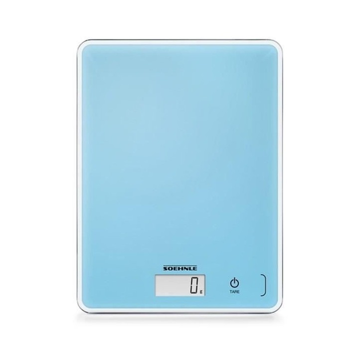 SoeHNLE Page Compact 300 Balance électronique - 5 kg / 1 g - Bleu