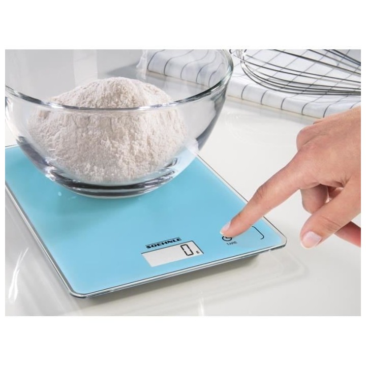 SoeHNLE Page Compact 300 Balance électronique - 5 kg / 1 g - Bleu