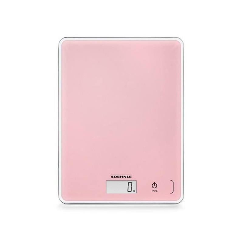 SoeHNLE Page Compact 300 Balance électronique - 5 kg / 1 g - Rose