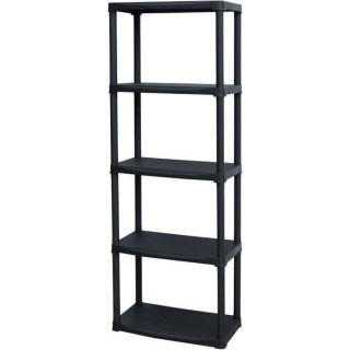 TOOD Etagere en résine 5 tablettes - Hauteur 176 cm Largeur 60 cm - N