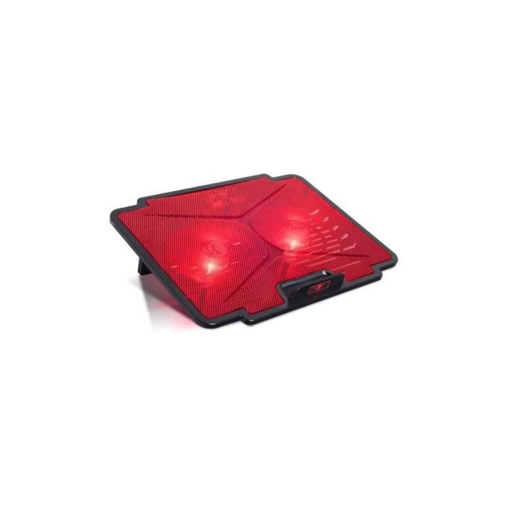 Spirit Of Gamer Refroidisseur PC AirBlade 100 Red - 15.6 - Double vent