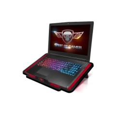 Spirit Of Gamer Refroidisseur PC AirBlade 100 Red - 15.6 - Double ventilateurs LED - Noir / Rouge