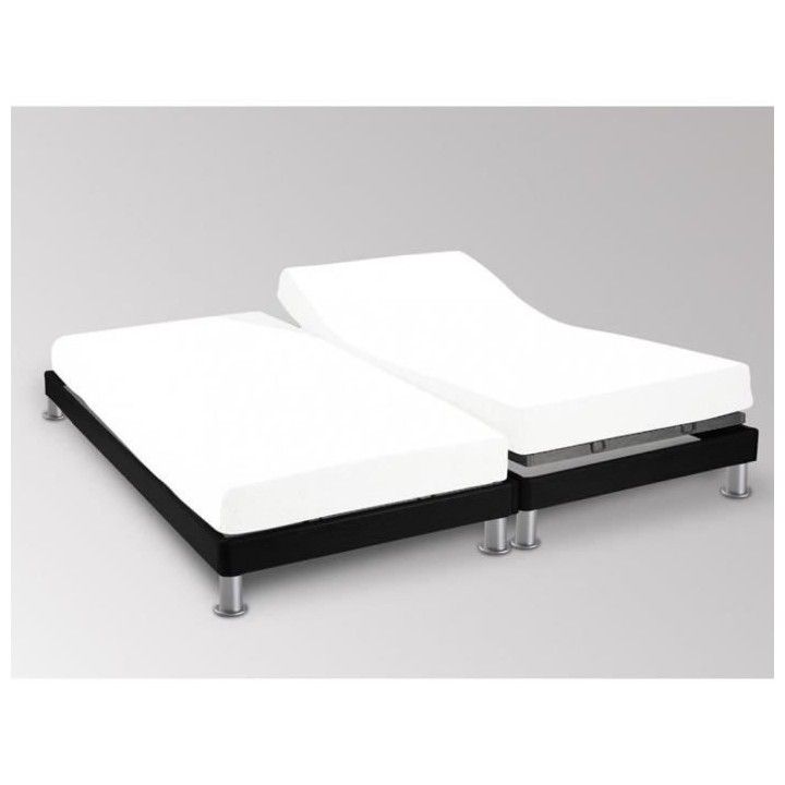 SOLEIL D'OCRE Drap housse 100% coton - Lit a tete et pieds relevables