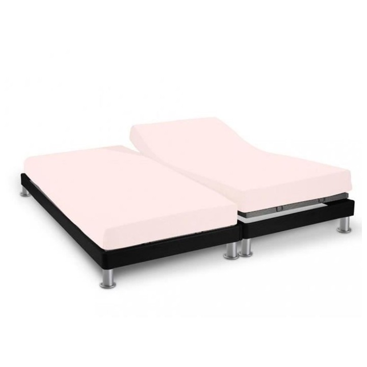 SOLEIL D'OCRE Drap housse 100% coton - Lit a tete et pieds relevables