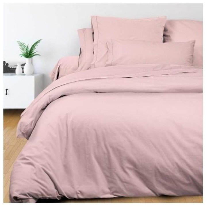 SOLEIL d'OCRE Housse de couette Camille - Coton percale - 240 x 260 cm