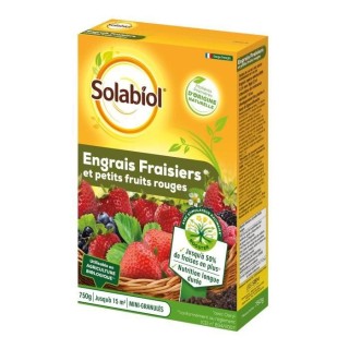 SOLABIOL SOFRAY750 Engrais Fraisiers Et Petits Fruits 750 G, Incolore