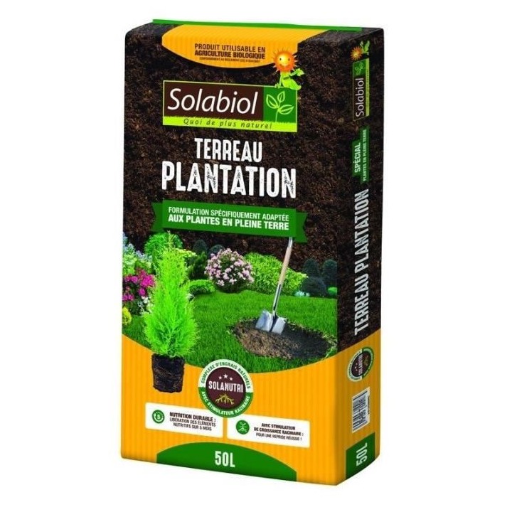 SOLABIOL TERPLAN50 Terreau Plantation - 50 L