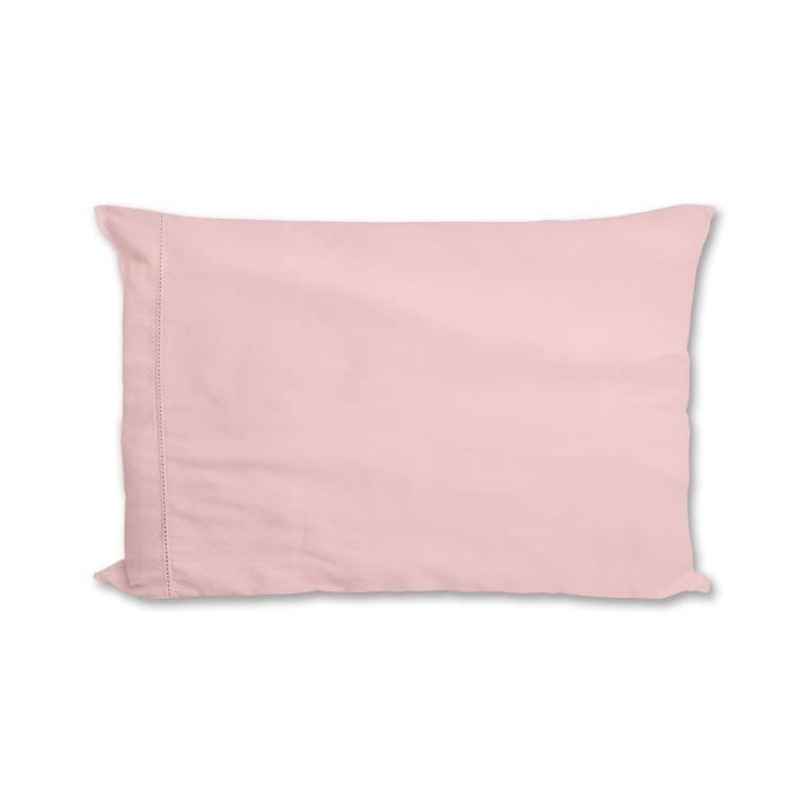 SOLEIL d'OCRE Lot de 2 Taies d'Oreiller Camille - Coton percale - 65 x