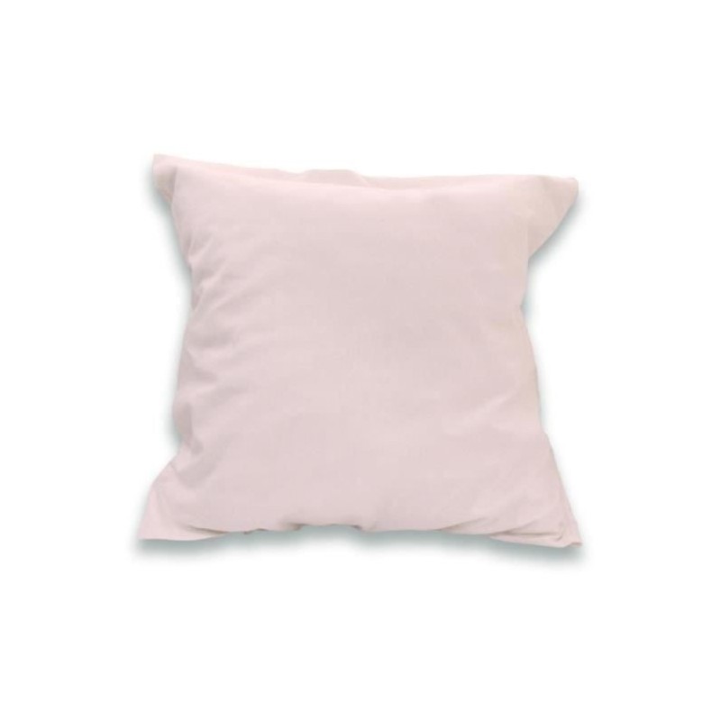 SOLEIL d'OCRE Lot de 2 Taies d'oreiller 100% Coton 65x65 cm Rose