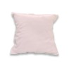 SOLEIL d'OCRE Lot de 2 Taies d'oreiller 100% Coton 65x65 cm Rose