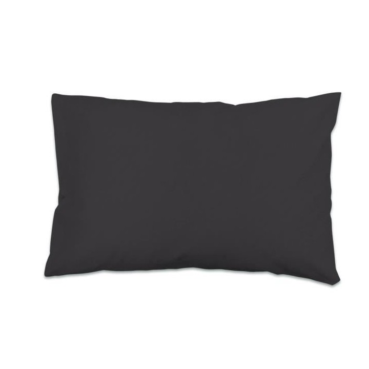 SOLEIL D'OCRE Lot 2 Taies d'oreiller rectangle US 50x75 cm en coton un