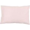 SOLEIL d'OCRE Lot de 2 Taies d'oreiller 100% Coton 50x75 cm Rose