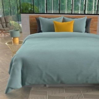 SOLEIL d'OCRE Parure de couette Boheme - Microfibre lavée - 220 x 240