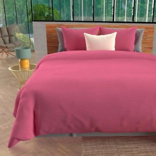 Parure housse de couette BOHEMA - 260 x 240 cm - En microfibre lavée