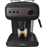 SOLAC Stillo 20 bar - Machine a expresso - 850W - 20 bars - Systeme Extra Cream- Buse vapeur - Réservoir 1,5L - Noir