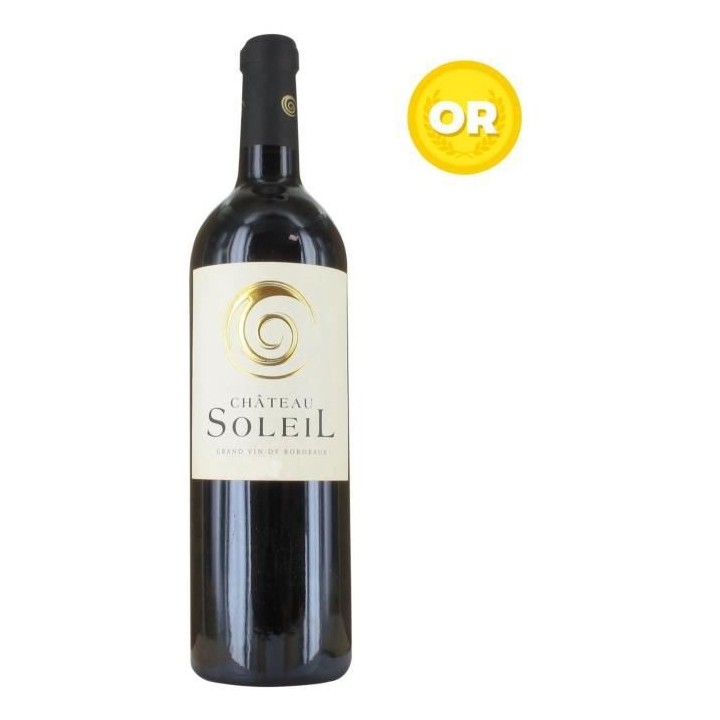 Château Soleil 2012 Puisseguin Saint Emilion - Vin rouge de Bordeaux