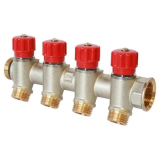 SOMATHERM Collecteur Sanitaire - Mini-Vannes a Clapets - Auto-Etanche