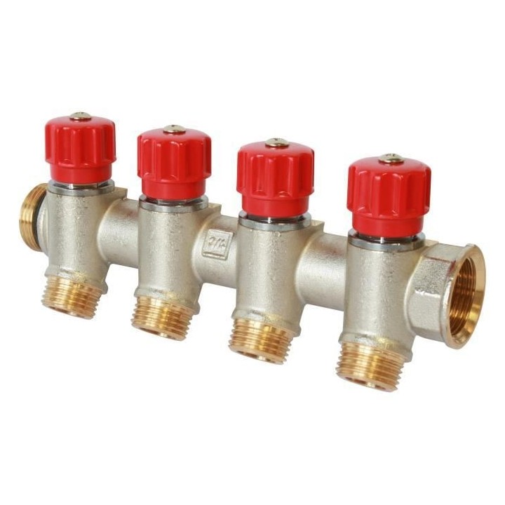 SOMATHERM Collecteur Sanitaire - Mini-Vannes a Clapets - Auto-Etanche