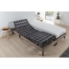 DEKO DREAM Ensemble matelas+sommier relaxation électrique ERGO 9 Dreamzone - 2x80x200 cm - Matelas ressorts ensachés