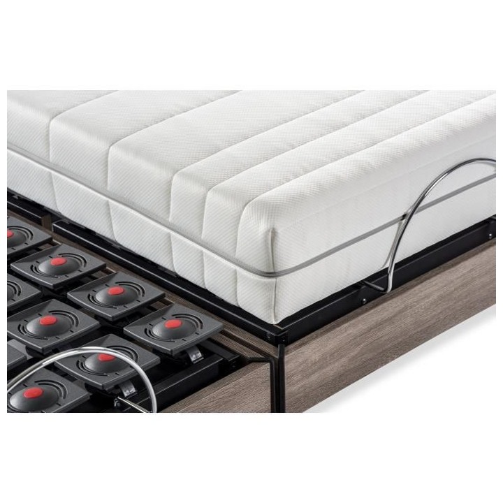 DEKO DREAM Ensemble matelas+sommier relaxation électrique ERGO 9 Drea