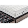 DEKO DREAM Ensemble matelas+sommier relaxation électrique ERGO 9 Dreamzone - 2x90x200 cm - Matelas ressorts ensachés