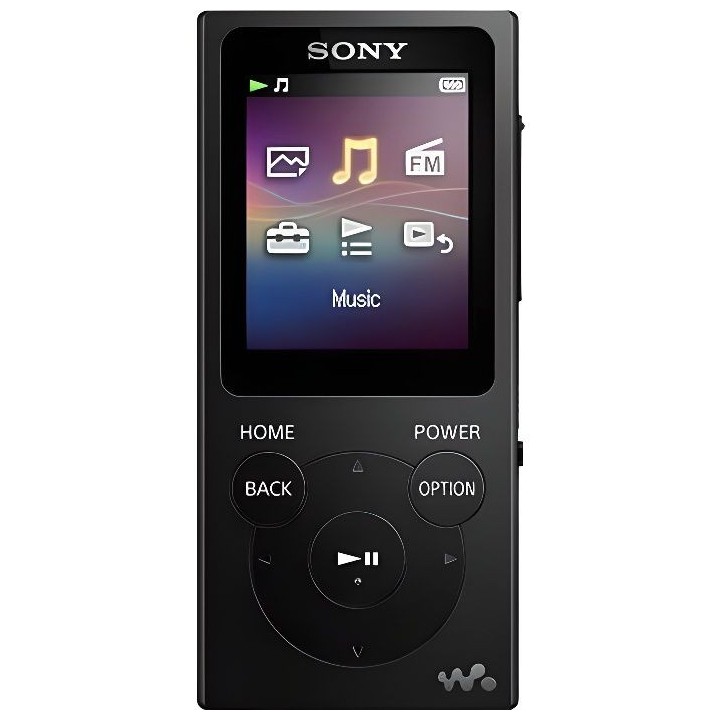 SONY - Lecteur Audio Portable Walkman,8Go,Noir