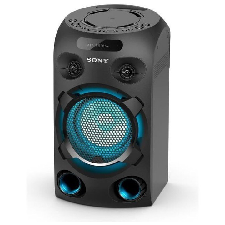 SONY MHCV02 - High power monobloc - Enceinte lumineuse avec poignée -
