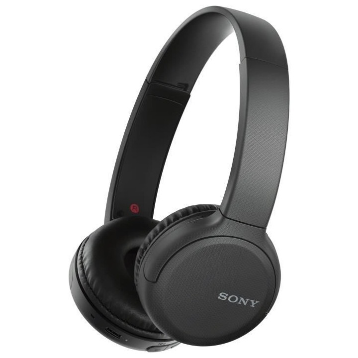 SONY WHCH510B Casque Bluetooth sans fil - Autonomie 35h - Noir