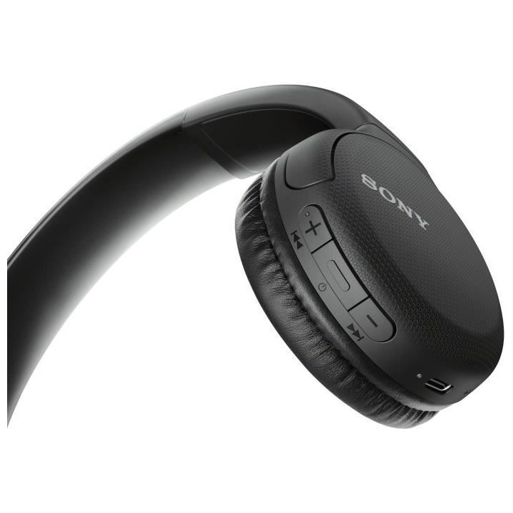SONY WHCH510B Casque Bluetooth sans fil - Autonomie 35h - Noir