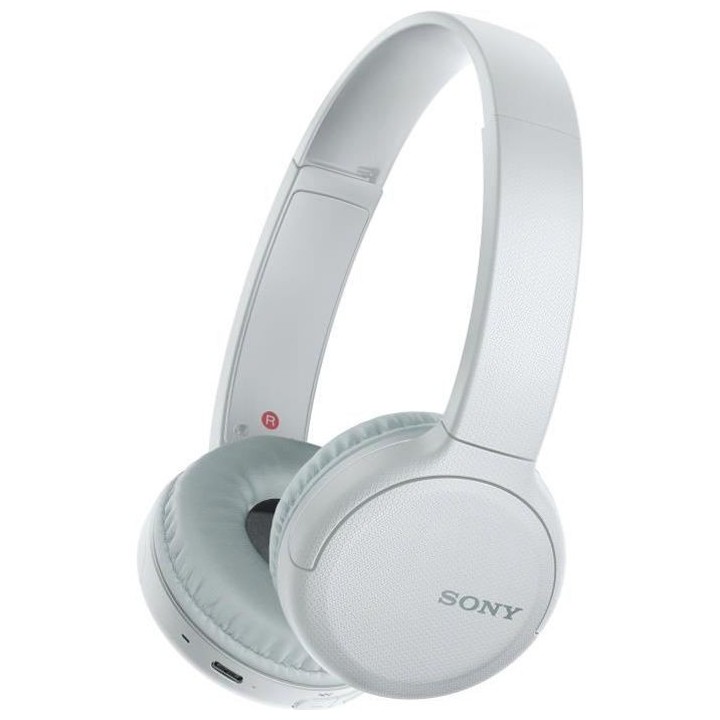 SONY WHCH510W Casque Bluetooth sans fil - Autonomie 35h - Blanc