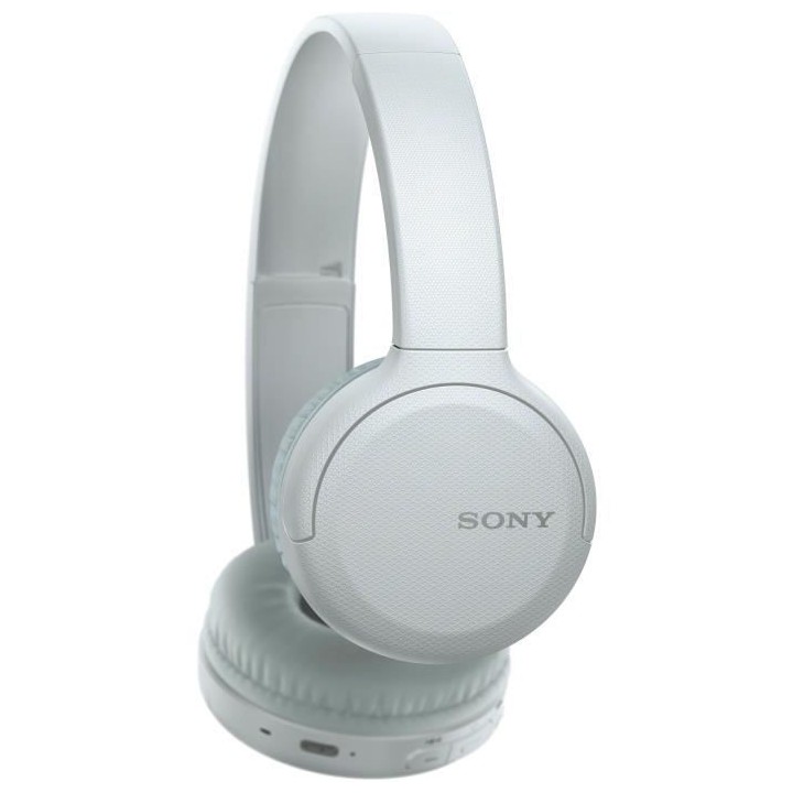 SONY WHCH510W Casque Bluetooth sans fil - Autonomie 35h - Blanc