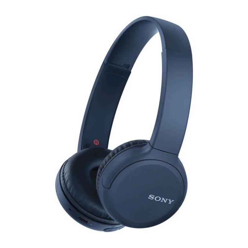 SONY WHCH510L Casque Bluetooth sans fil - Autonomie 35h - Bleu