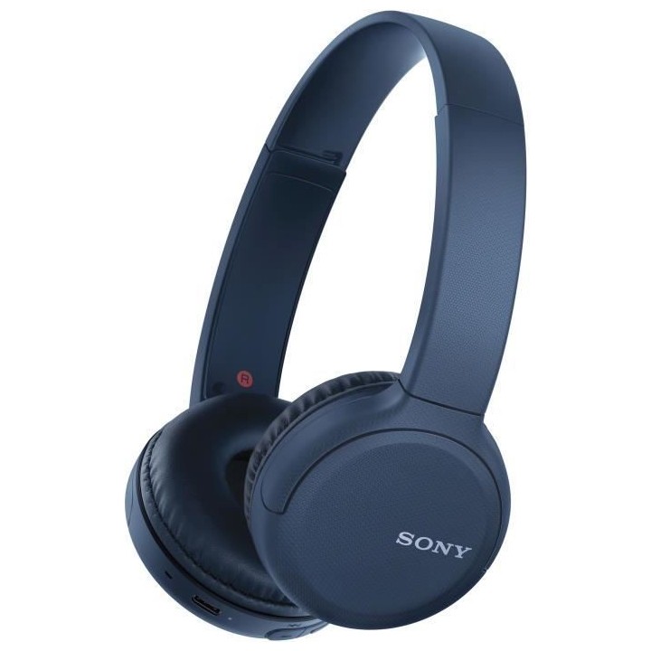 SONY WHCH510L Casque Bluetooth sans fil - Autonomie 35h - Bleu