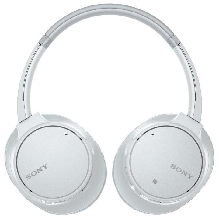 SONY WH-CH700NW - Casque arceau Bluetooth a réduction de bruit - 35 h