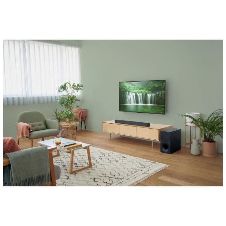 Barre de son HT-SD40 2.1 avec caisson de basse puissant 330W et haut-p