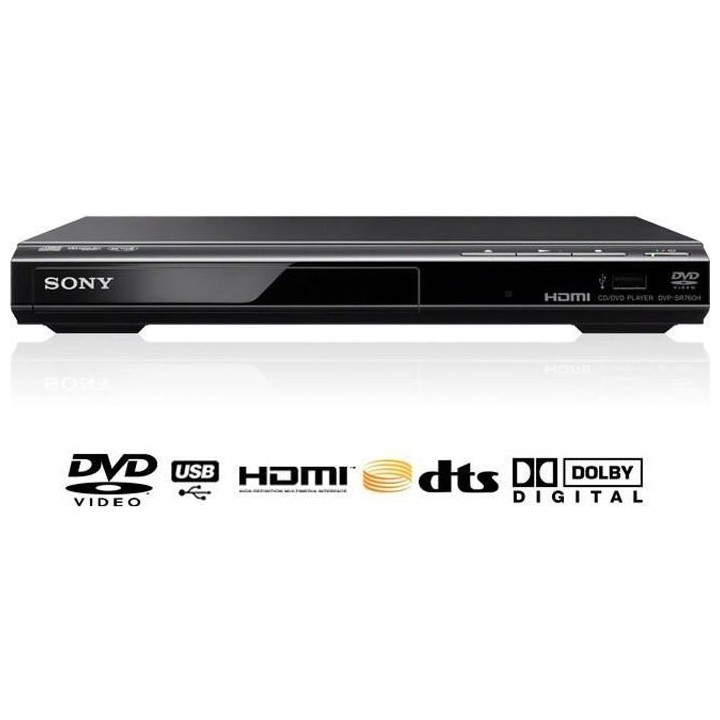 SONY DVPSR760HB Lecteur DVD - Port USB 2.0 - Upscaling 1080p - 1 X HDM