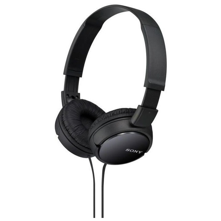 SONY - Casque pliable ZX110 Noir