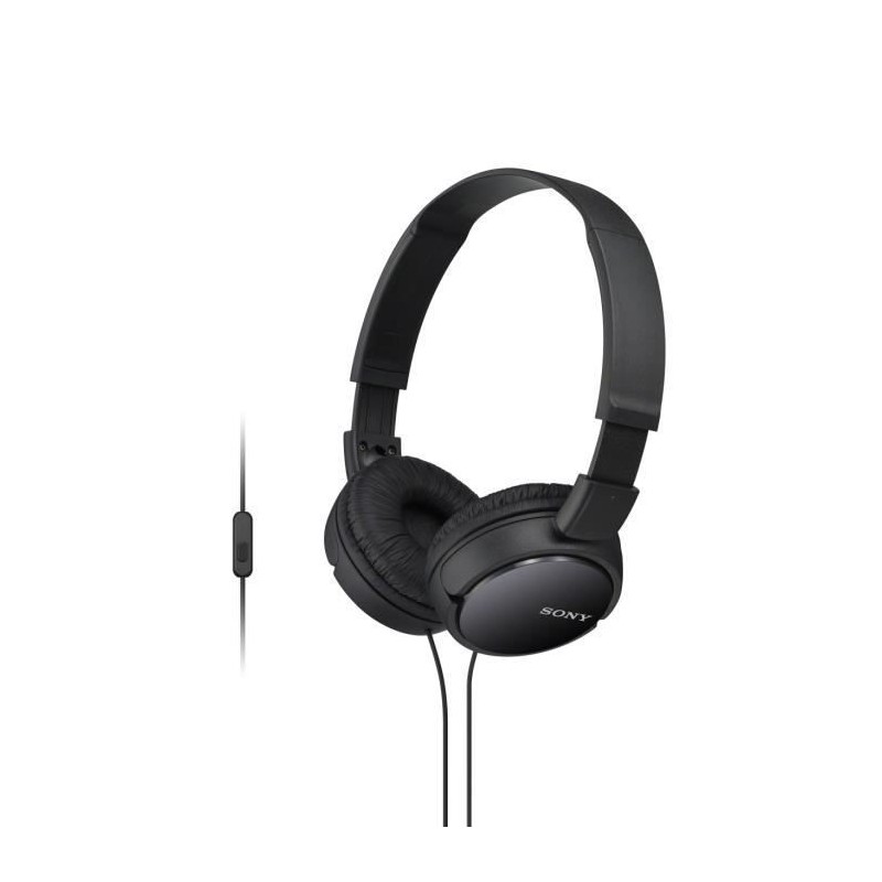 Casques/casque Sony, noir, 12-22 kHz, câble de 1,2 m